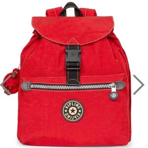 Kipling Vibrant Red Men's Backpack